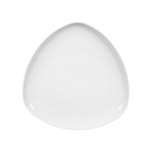 plato trinche 26 cm triang. ”sketch” blanco