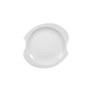 plato llano 21 cm din redondo ”sketch” blanco