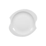 plato trinche redondo 26 cm din ”sketch” blanco