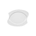 platón oval 30 cm ”sketch” blanco