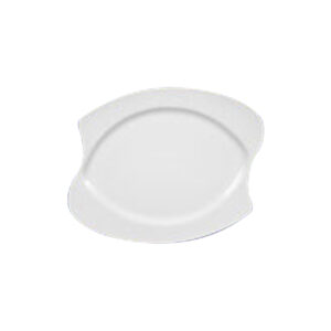 platón oval 30 cm ”sketch” blanco