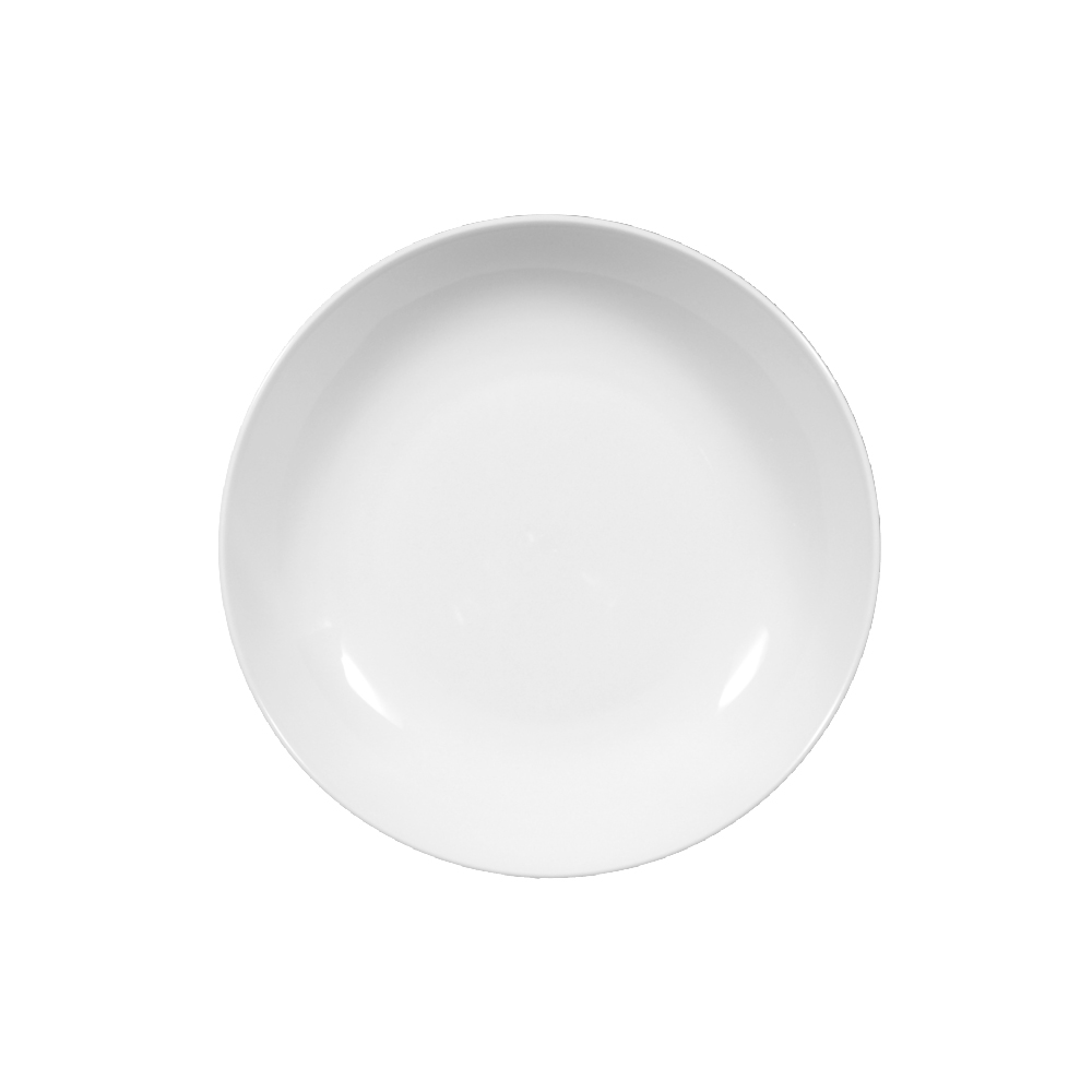 plato hondo para sopa 21 cm ”sketch” blanco