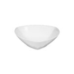 tazón 20 cm triangular ”sketch” blanco