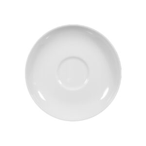 plato para taza para café 14.5 cm redondo ”sketch” blanco