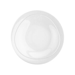 plato trinche 28 cm ”trio” blanco