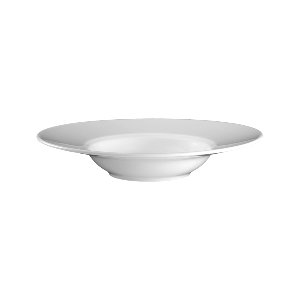 plato hondo oval 25 cm ”mandarin blanco”