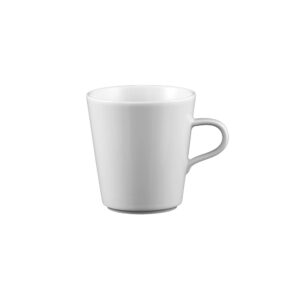 taza conica para café 0.25 l ''mandarin blanco''