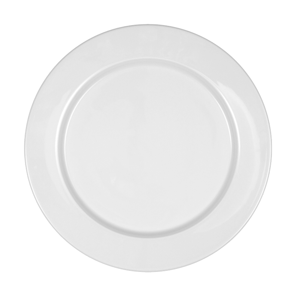 plato base/gourmet 30 cm ”meran” blanco