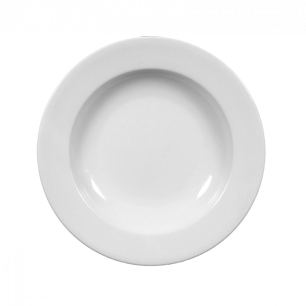 plato hondo para ensalada 19 cm ”meran” blanco