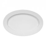 platón oval 25 cm ”meran” blanco
