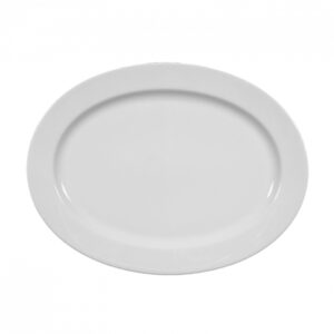 platón oval 31 cm ”meran” blanco