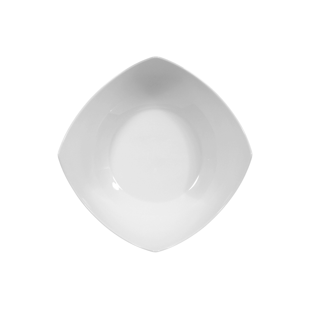 ensaladera cuadrada 17.5 cm ”savoy” blanco