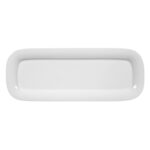 platón rect. 36 x14 cm ”savoy” blanco