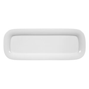 platón rect. 36 x14 cm ''savoy'' blanco