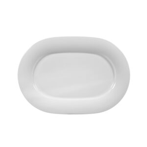 plato oval 32 cm ''savoy'' blanco