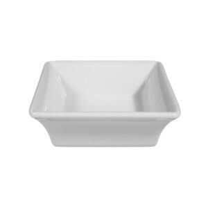 fuente 5160 / 20x20x7 cm ”buffet gourmet” blanco