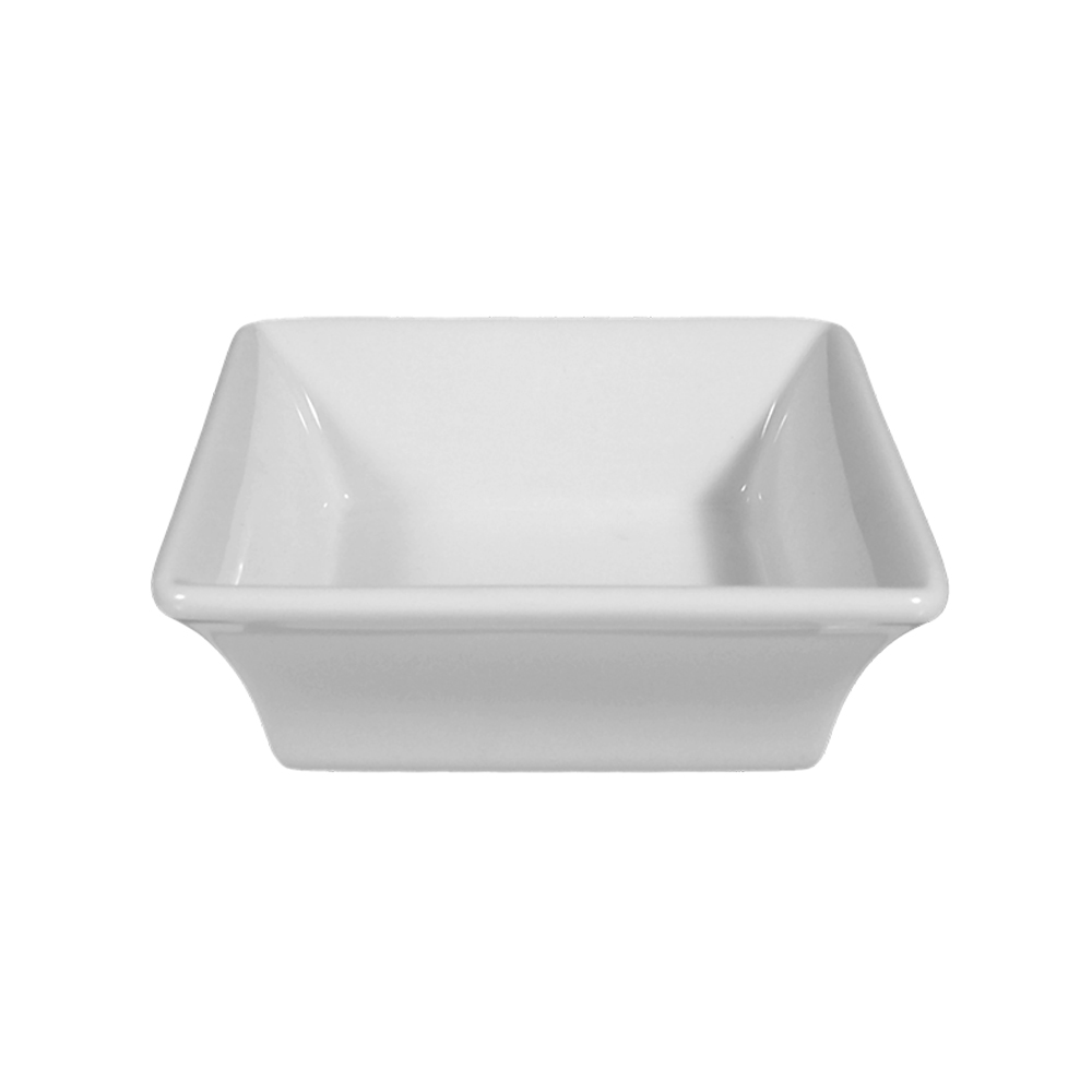 fuente 5160 / 20x20x7 cm ”buffet gourmet” blanco
