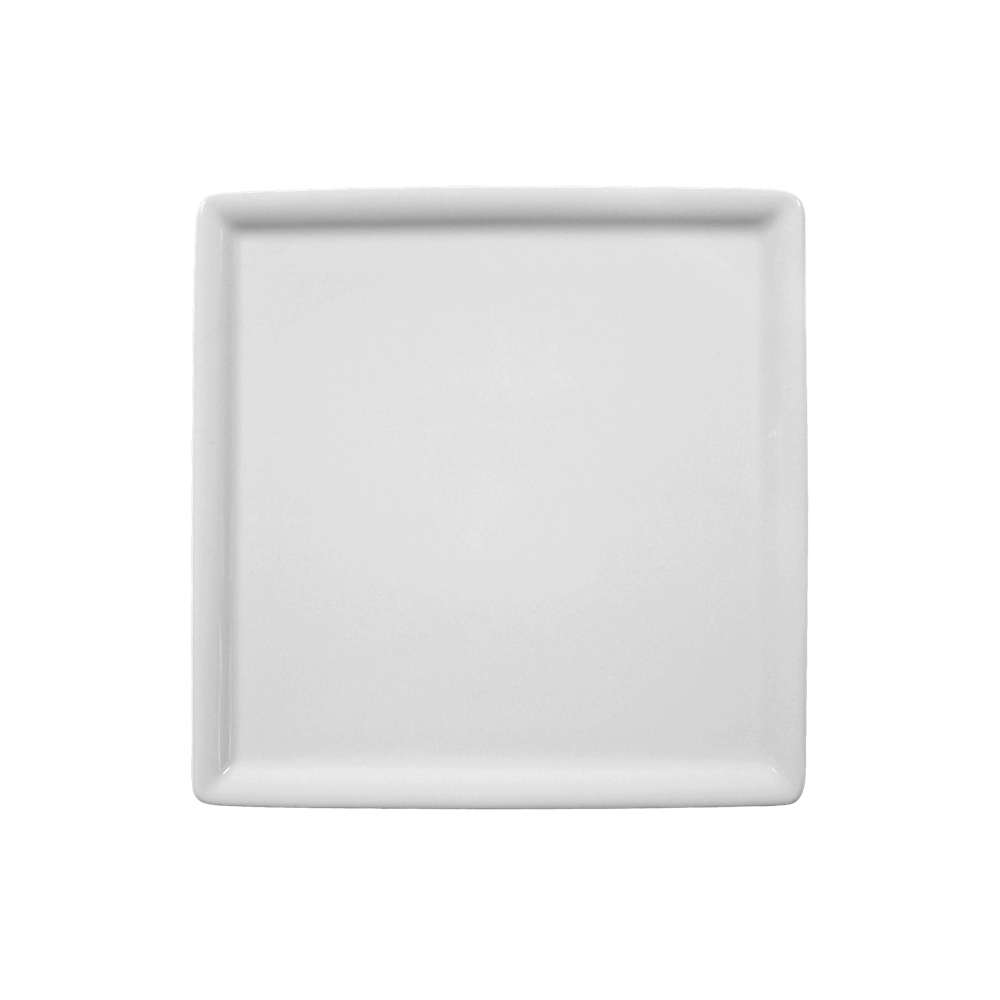 platón 5170 / 16×16 cm ”buffet gourmet” blanco