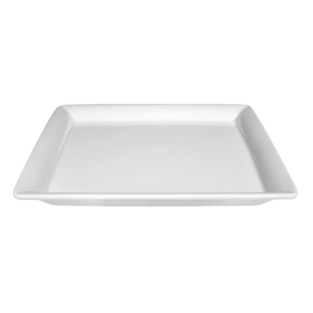 platón 5140 / 25×25 cm ”buffet gourmet” blanco