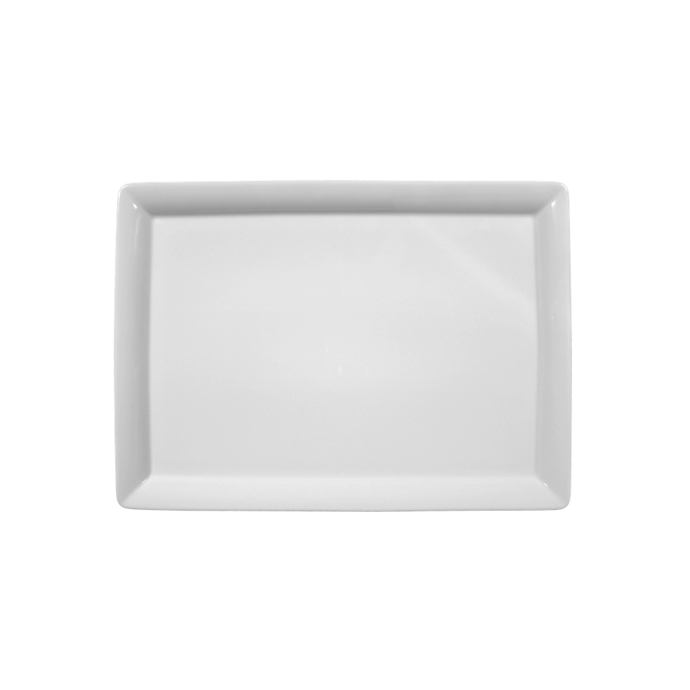 platón 5140 35×25 cm ”buffet gourmet” blanco