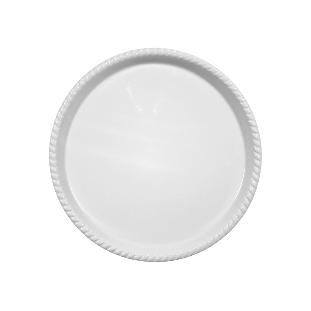 platón red 1501/034 ”buffet gourmet” blanco