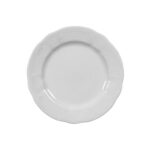 plato llano 17 cm ”salzburg” blanco