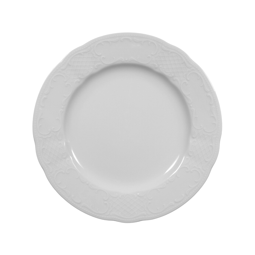 plato base/gourmet 30 cm ”salzburg” blanco