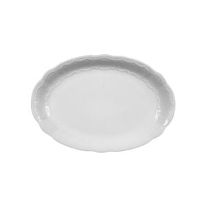 platón oval 31 cm ”salzburg” blanco
