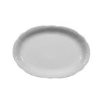 platón oval 38 cm ”salzburg” blanco