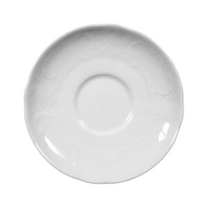 plato para taza para café 2 14.5 cm ”salzburg” blanco