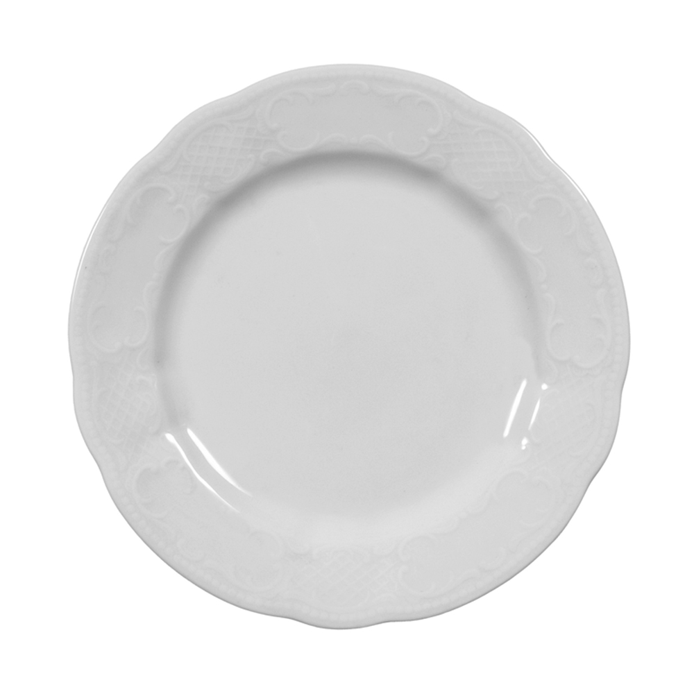 plato para taza para desayuno/jumbo 16.2 cm ”salzburg” blanco