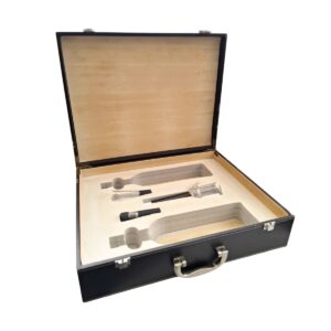 Set para vino de 3 piezas: tapón, sacacorchos y vertedor