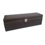 Set para vino de 4 piezas: tapón, sacacorchos, vertedor y recogegotas con espacio para 1 botella