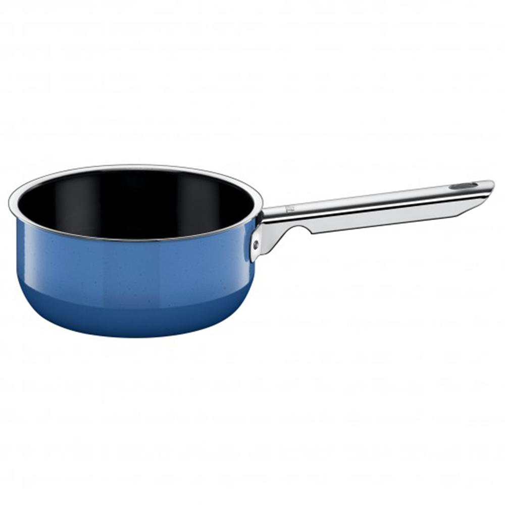 Cacerola con mango largo 16 cm ”nature” azul silit