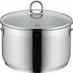 Batería de cocina de 7 piezas, fabricadas de acero inoxidable, ”Diamant”, silit