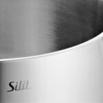 Batería de cocina de 7 piezas, fabricadas de acero inoxidable, ”Diamant”, silit