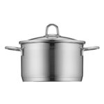 Batería de cocina de 7 piezas, fabricadas de acero inoxidable, ”Diamant”, silit