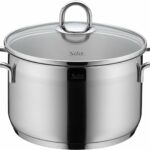 Batería de cocina de 7 piezas, fabricadas de acero inoxidable, ”Diamant”, silit