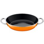 Paellera sartén con 2 asas naranja d28 cm passion orange, SILIT