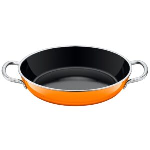 Paellera sartén con 2 asas naranja d28 cm passion orange, SILIT