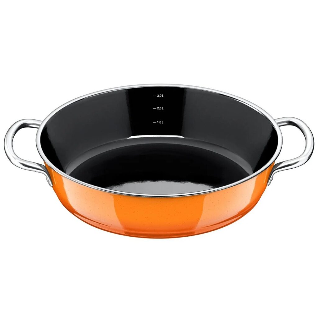 Cacerola para estofados naranja d28 cm passion orange, SILIT