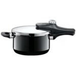 Olla de presion silargan negra 6,5 l sicomatic econtrol, SILIT