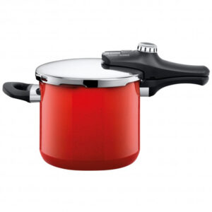 Olla de Presión 6.5 l ”sicomatic econtrol” energy red silit