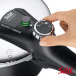 Olla de Presión 6.5 l ”sicomatic econtrol” energy red silit
