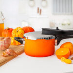 Olla de Presión Naranja 4,5 l ”sicomatic t-plus” silit