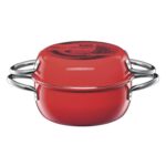 Juego de de 2 cacerolas rojas combi set, SILIT