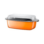 cacerola gourmet naranja 39x15x22 cm ”passion” silit