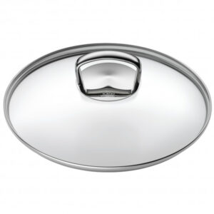 Tapa de cristal para wok con asa de acero 28 cm silit