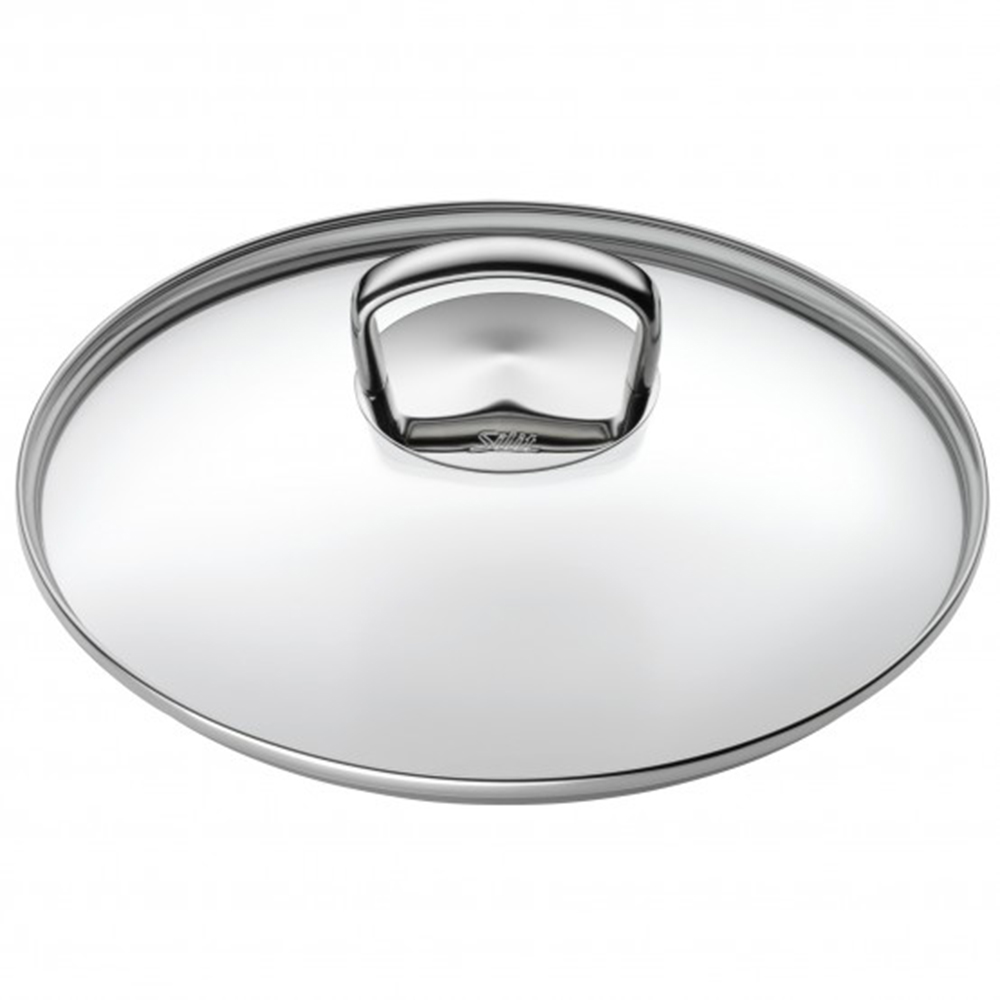 Tapa de cristal para wok con asa de acero 28 cm silit