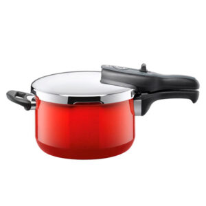 olla de presión roja sin inserto 4,5 l ”sicomatic t-plus” silit